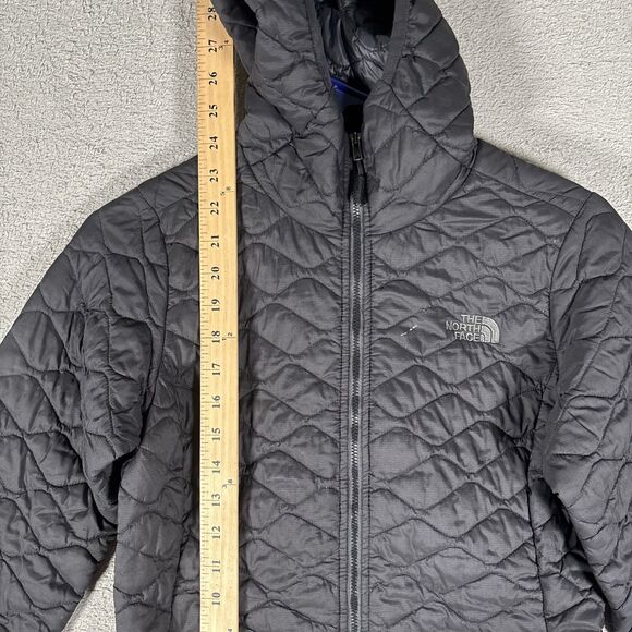 The‎ North Face Thermoball Hoodie Women’s Size XS Full Zip Black *Flaws - Picture 11 of 16